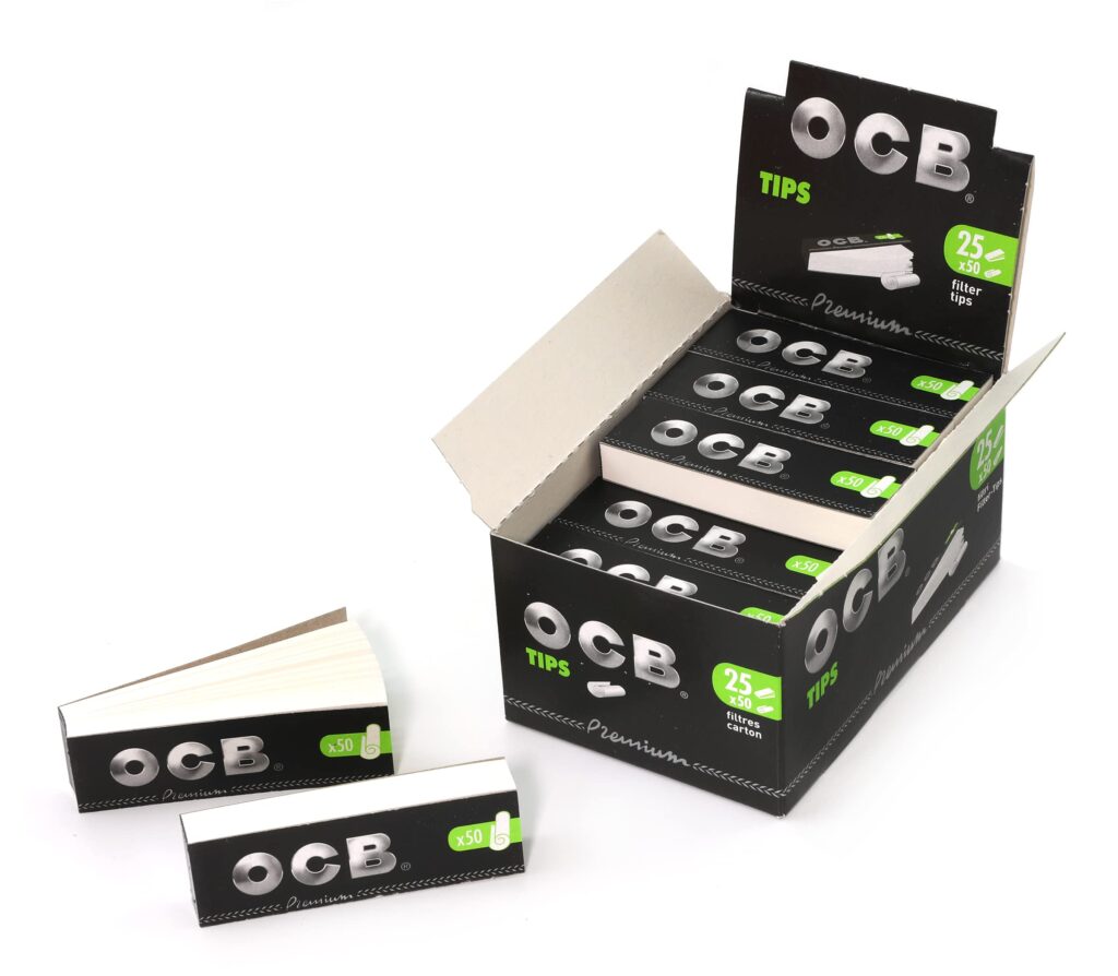 Filtres OCB Tips Carton Assorti