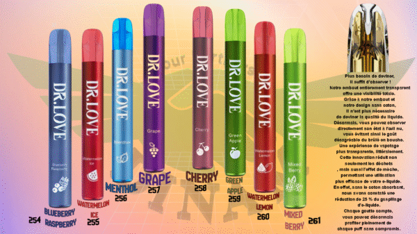 Puff Dr Love - Cherry - Image 2