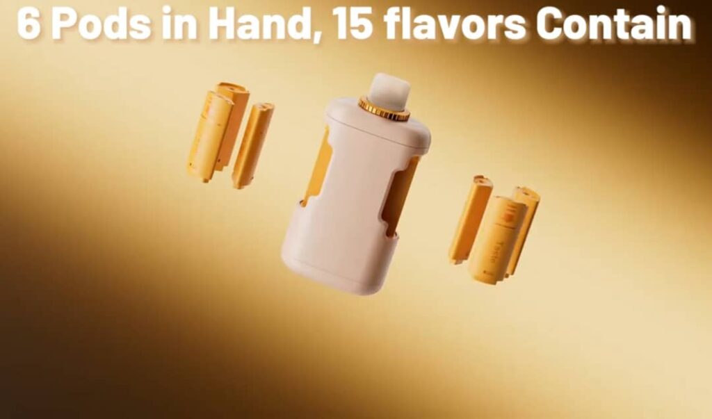 Puff Mixlav — Kit 15 Saveurs Rechargeable