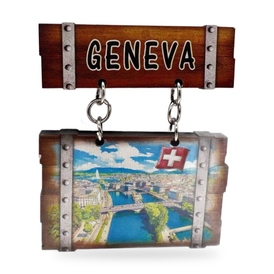 Aimant pancarte Geneva