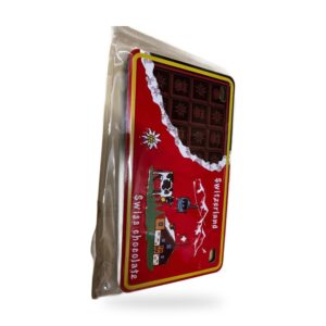 Aimant Swiss chocolate rouge