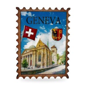 Aimant timbre Geneva