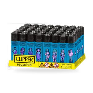 Briquet Clipper Futurista Flow