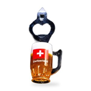 Décapsuleur chope de bière suisse