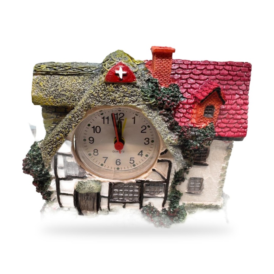 Horloge chalet suisse