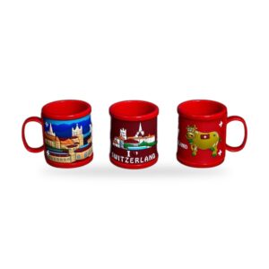 Mini tasses rouges Switzerland