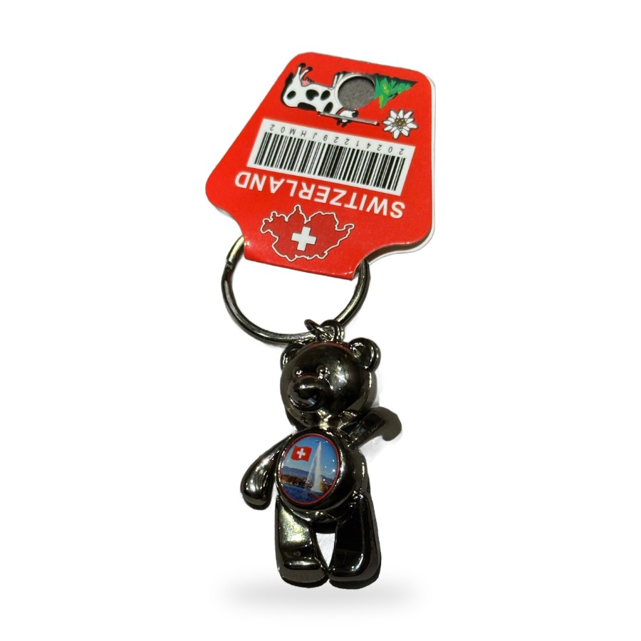 Porte-clés ourson suisse
